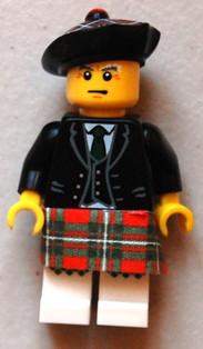 LEGO Minifigure-Bagpiper-Collectible Minifigures / Series 7-COL07-6-Creative Brick Builders